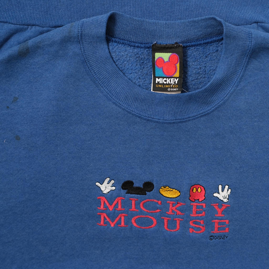 Vintage Mickey Mouse Sweater Medium 