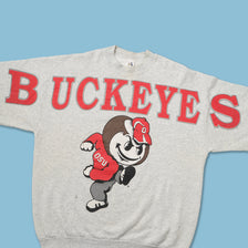 Vintage Ohio State Buckeyes Sweater Large 