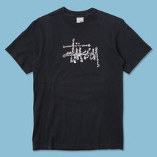 Vintage Women's Stussy T-Shirt Small 