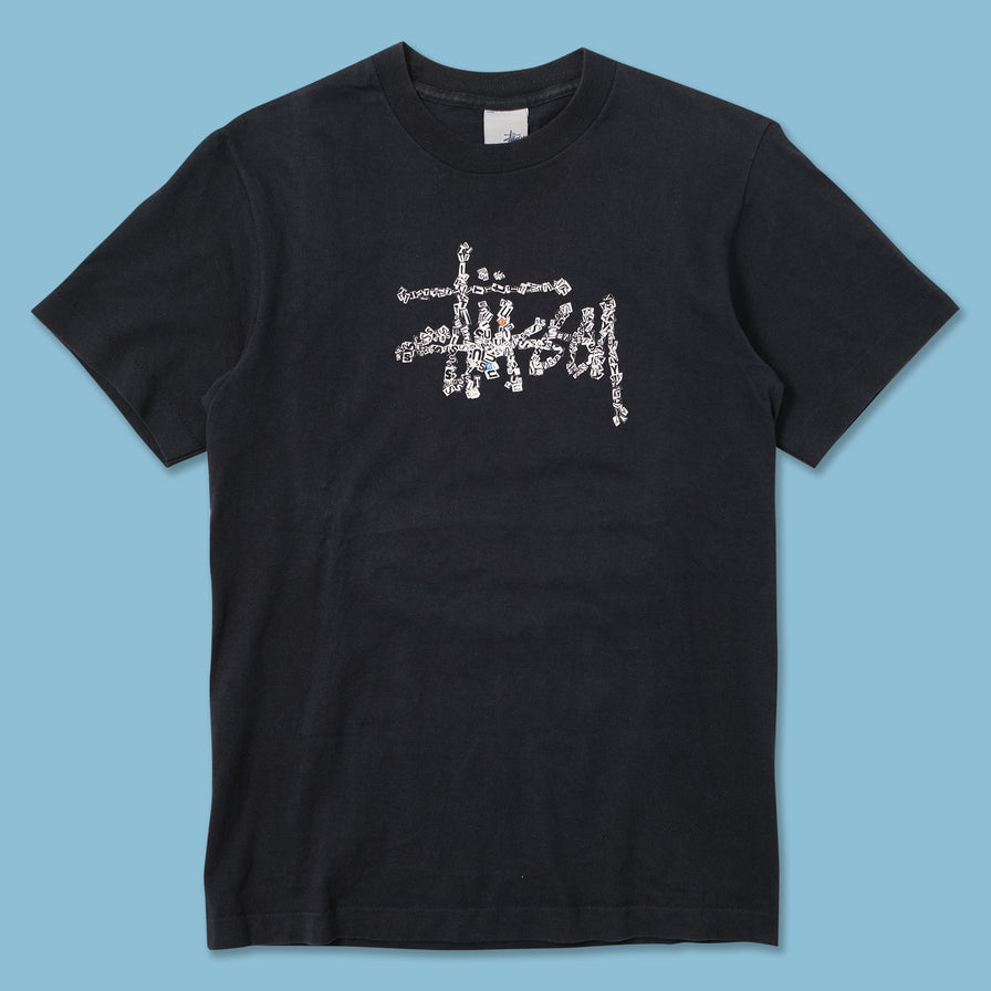 Vintage Women's Stussy T-Shirt Small 