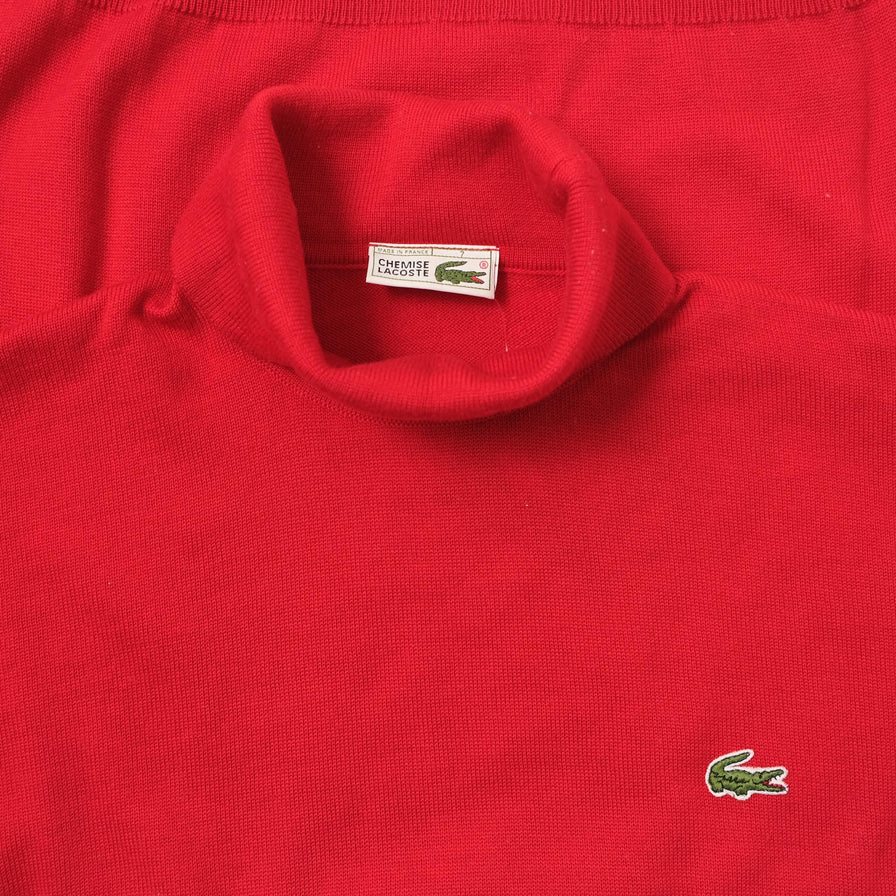 Vintage Lacoste Turtleneck Sweater XLarge 