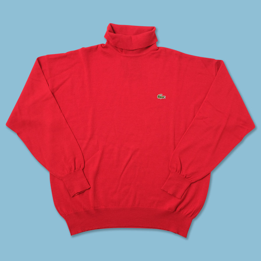 Vintage Lacoste Turtleneck Sweater XLarge 