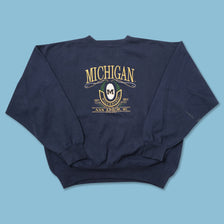 Vintage Michigan Wolverines Sweater XLarge 