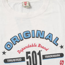 Vintage Levis 501 T-Shirt Large