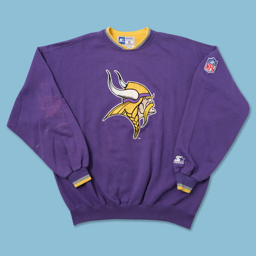 Vintage Starter Minnesota Vikings Sweater XLarge 