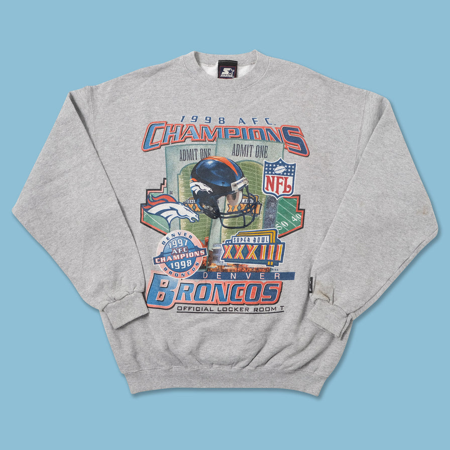 Vintage 1998 Starter Denver Broncos Sweater Large 