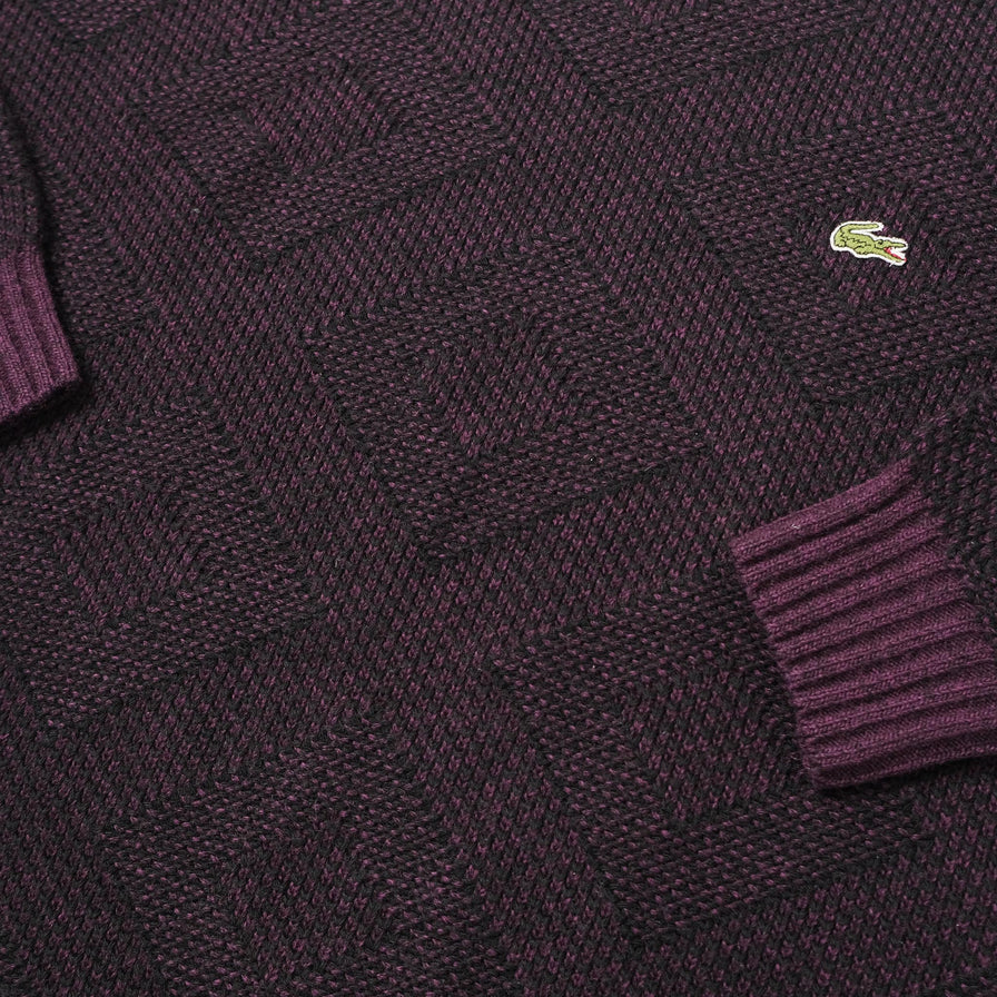 Vintage Lacoste Knit Sweater XLarge 