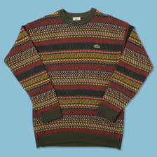 Vintage Women's Lacoste Knit Sweater Large 