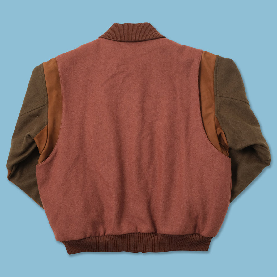 Vintage DS Lacoste College Wool Jacket Large 