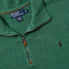 Vintage Polo Ralph Lauren Q-Zip Sweater 3XLarge 
