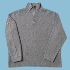 Vintage Polo Ralph Lauren Q-Zip Sweater Large 