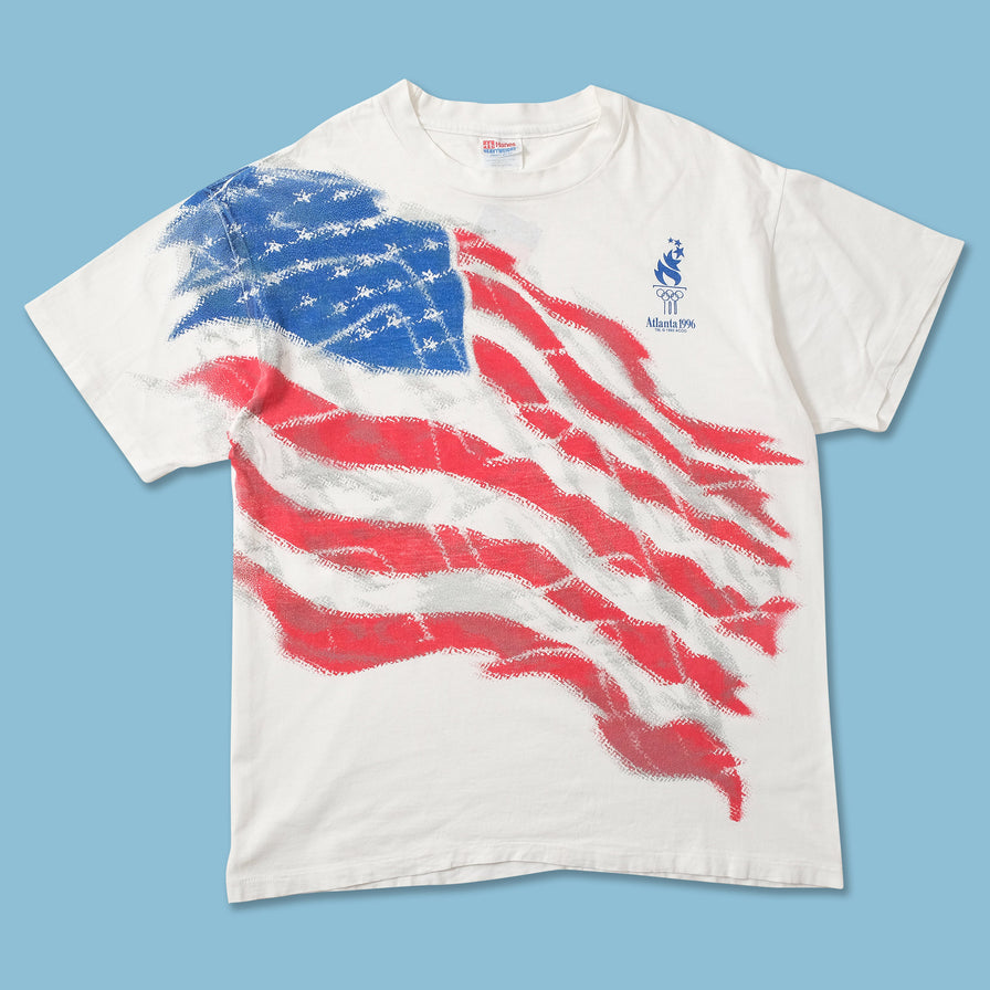 1996 Olympic Games Atlanta T-Shirt Large 