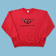 Vintage Corvette Sweater XXLarge 