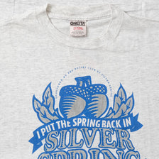 Vintage Silver Spring T-Shirt XLarge 