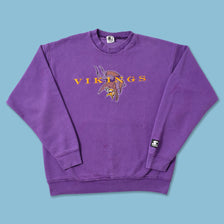 Vintage Starter Minnesota Vikings Sweater XLarge 