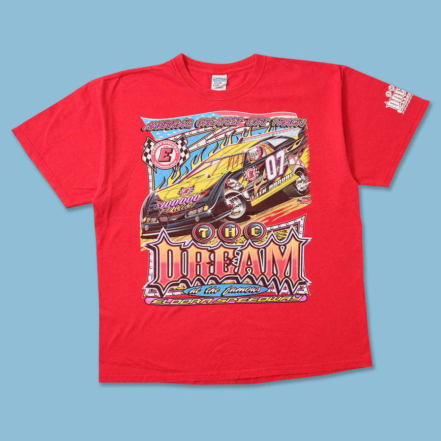 Vintage Eldora Speedway Dirt Track Racing T-Shirt XLarge 