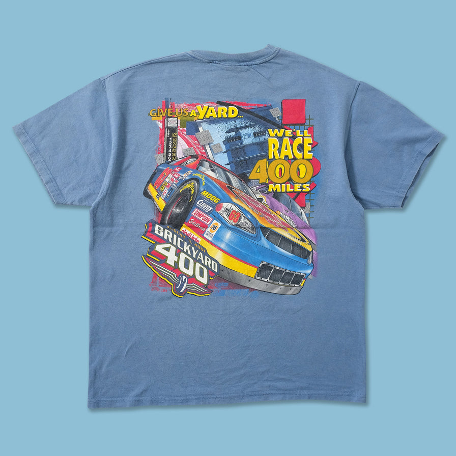 2001 Brickyard 400 Racing T-Shirt Large 