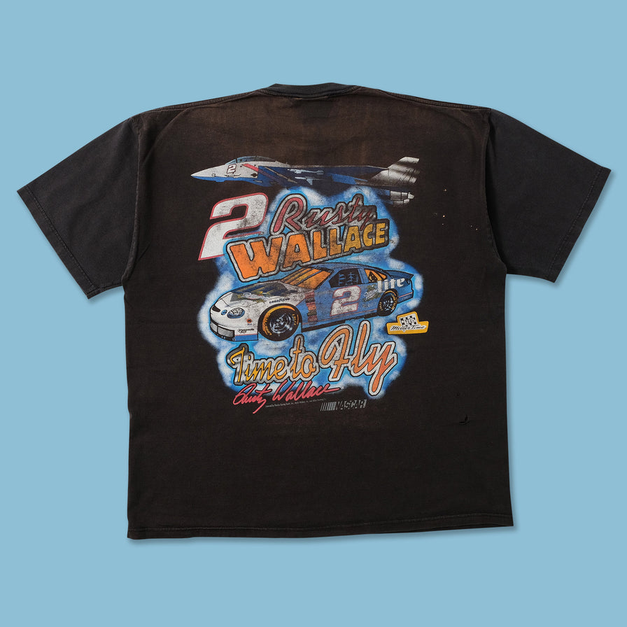 Vintage Rusty Wallace Racing T-Shirt XLarge 