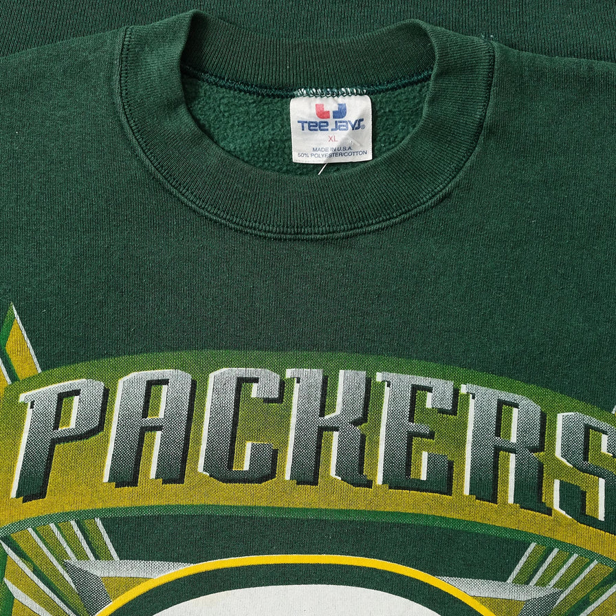Vintage Green Bay Packers Sweater Large 