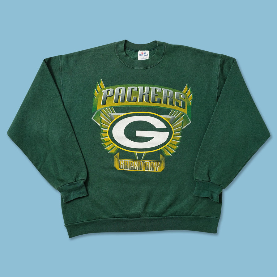 Vintage Green Bay Packers Sweater Large 