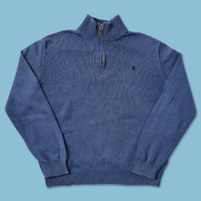 Polo Ralph Lauren Q-Zip Sweater Large 