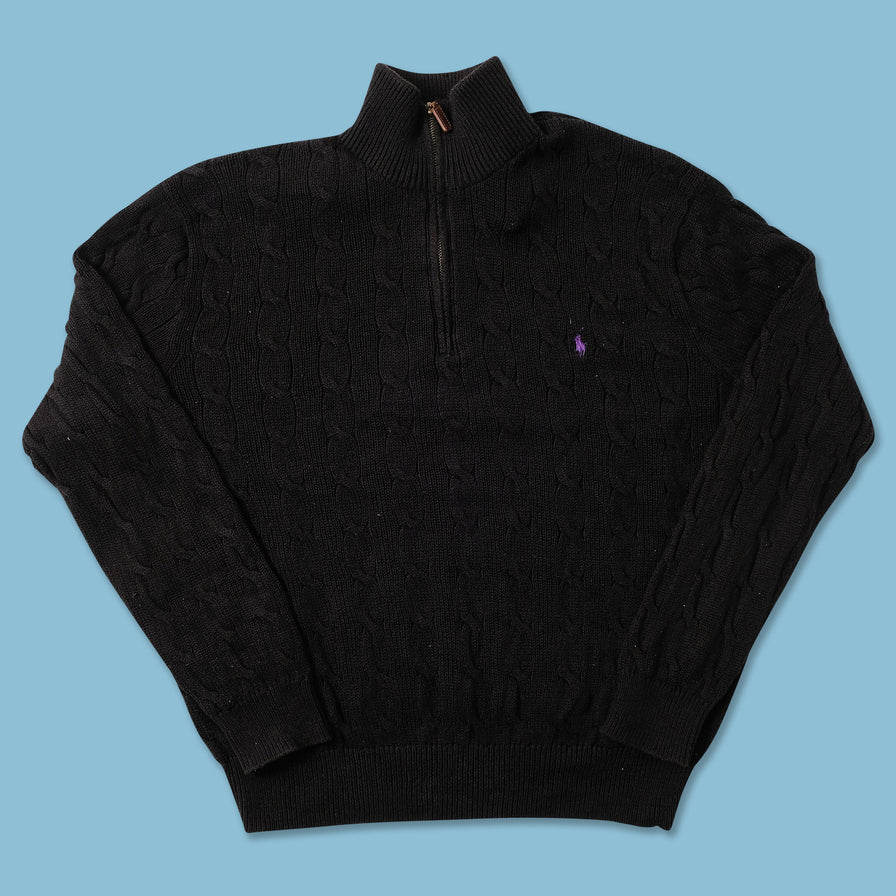 Polo Ralph Lauren Q-Zip Sweater Large 