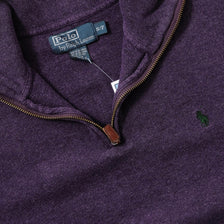 Vintage Polo Ralph Lauren Q-Zip Sweater Small 