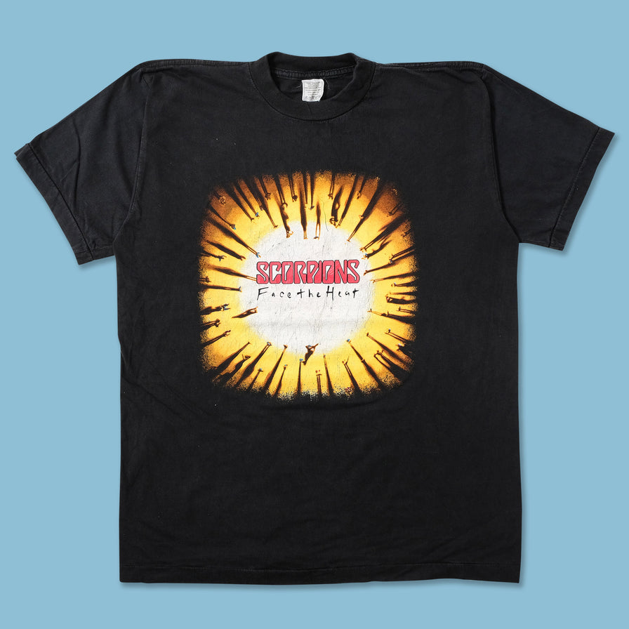 1993 Scorpions Face The Heat Tour T-Shirt XLarge 