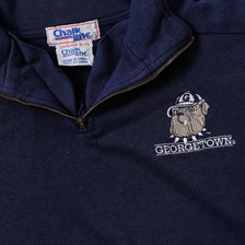 Vintage Georgetown Hoyas Q-Zip Sweater XLarge 