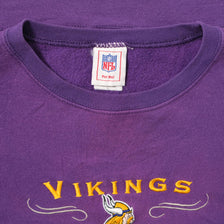 Vintage Minnesota Vikings Women's Sweater Medium 