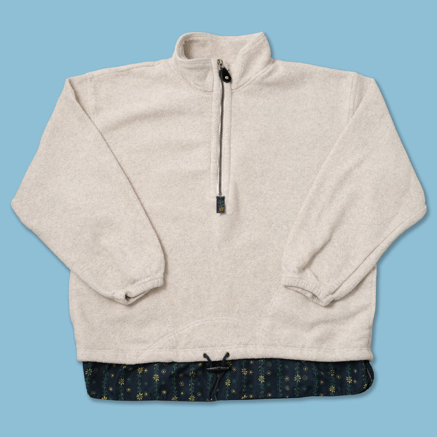 Vintage adidas Half Zip Fleece Large 