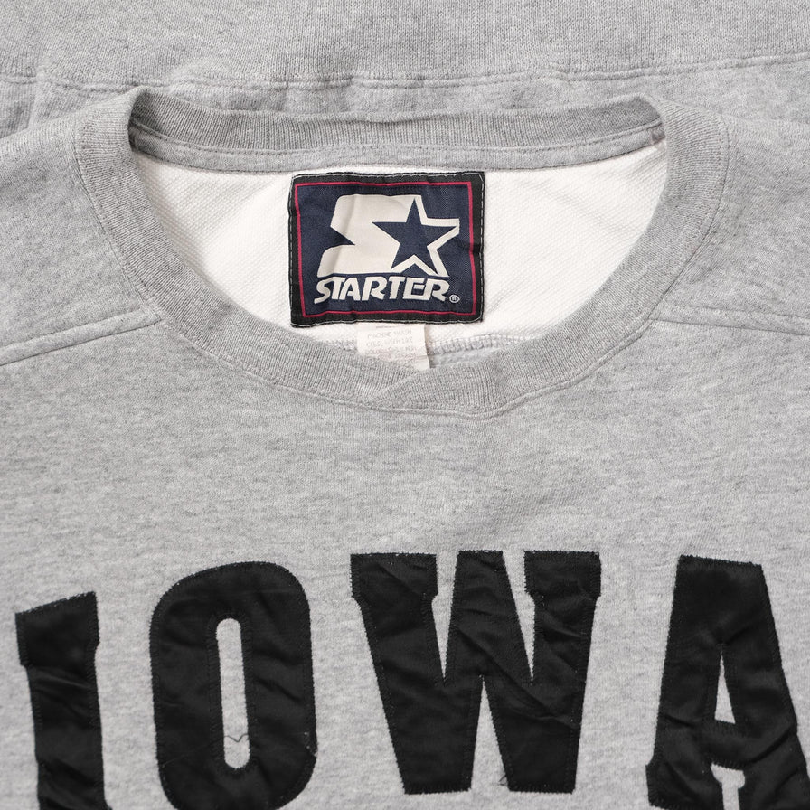 Vintage Starter Iowa Sweater Large 