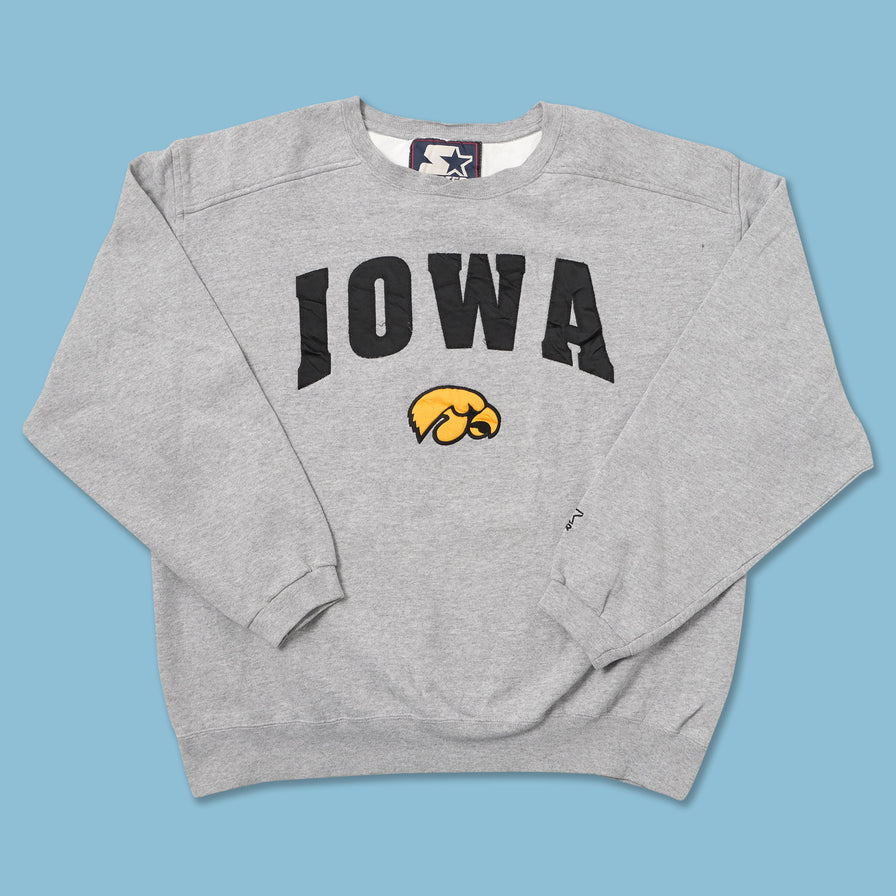 Vintage Starter Iowa Sweater Large 