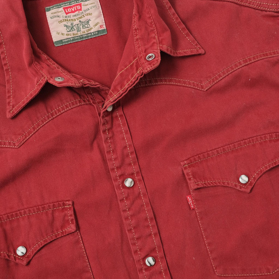 Vintage Levis Denim Shirt XLarge 