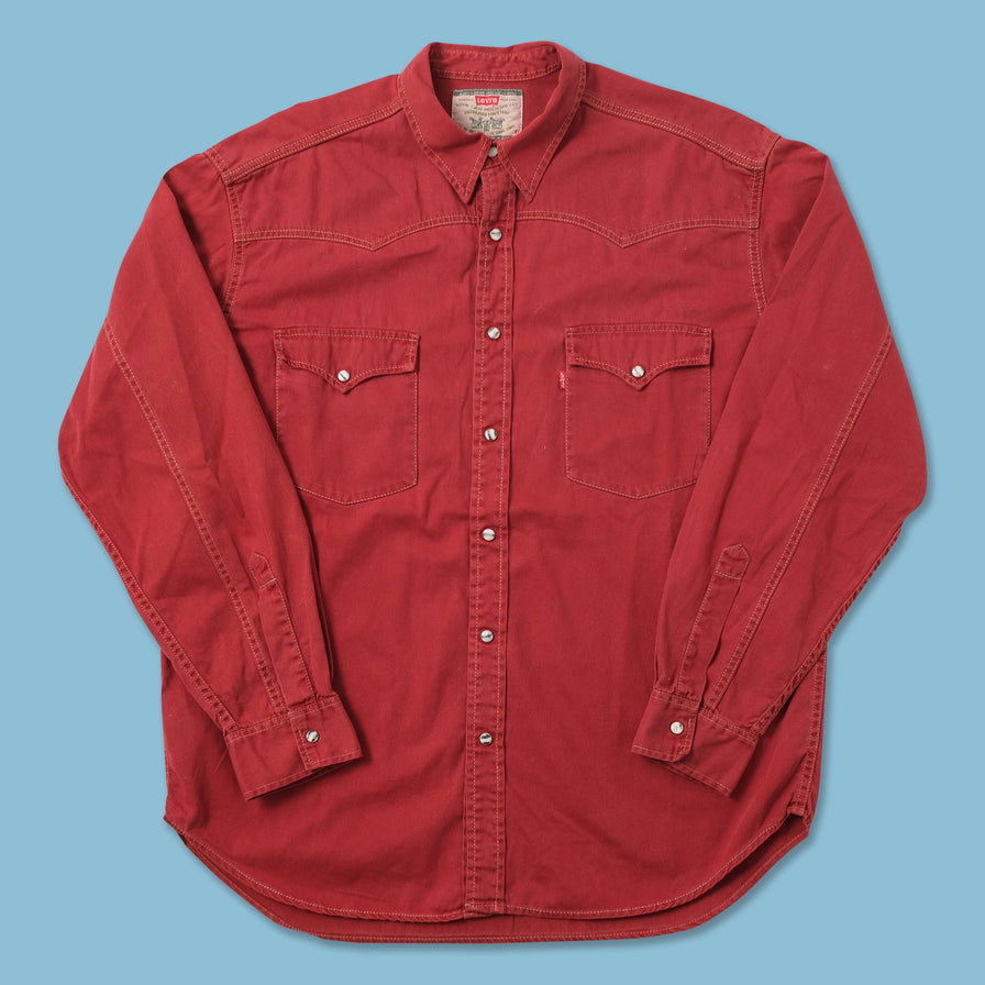 Vintage Levis Denim Shirt XLarge 