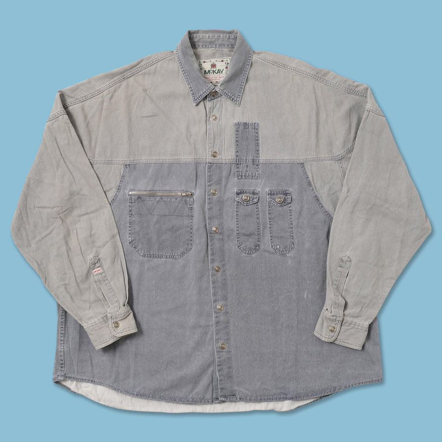 Vintage Denim Shirt XLarge 