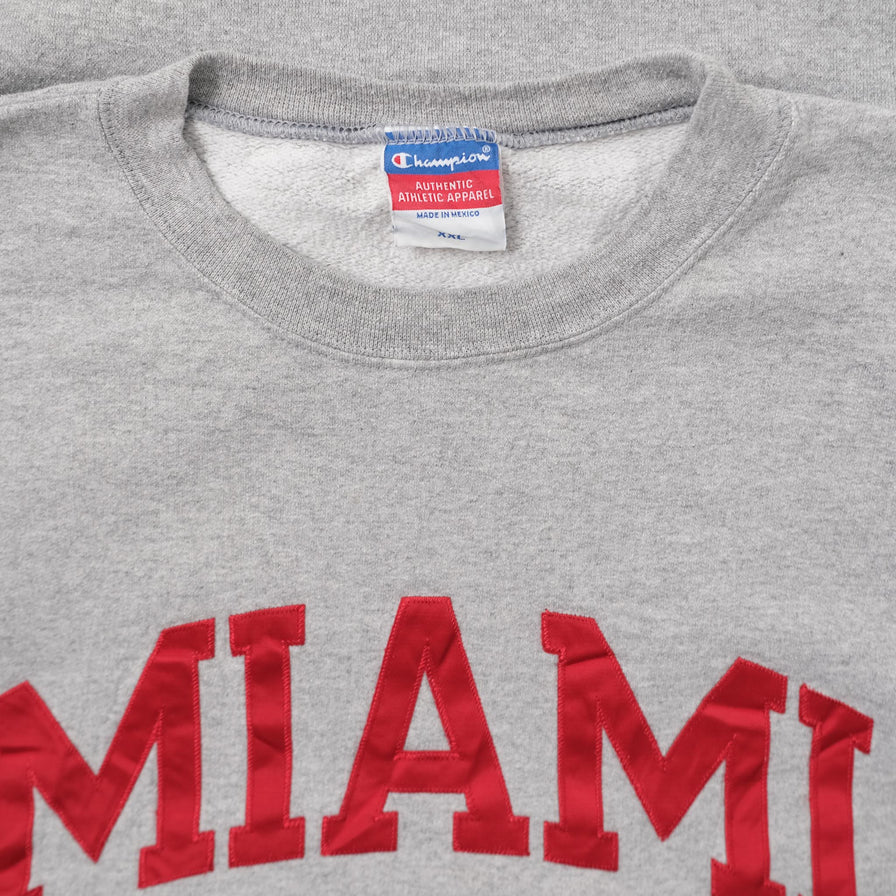 Vintage Champion Miami Sweater XXLarge 