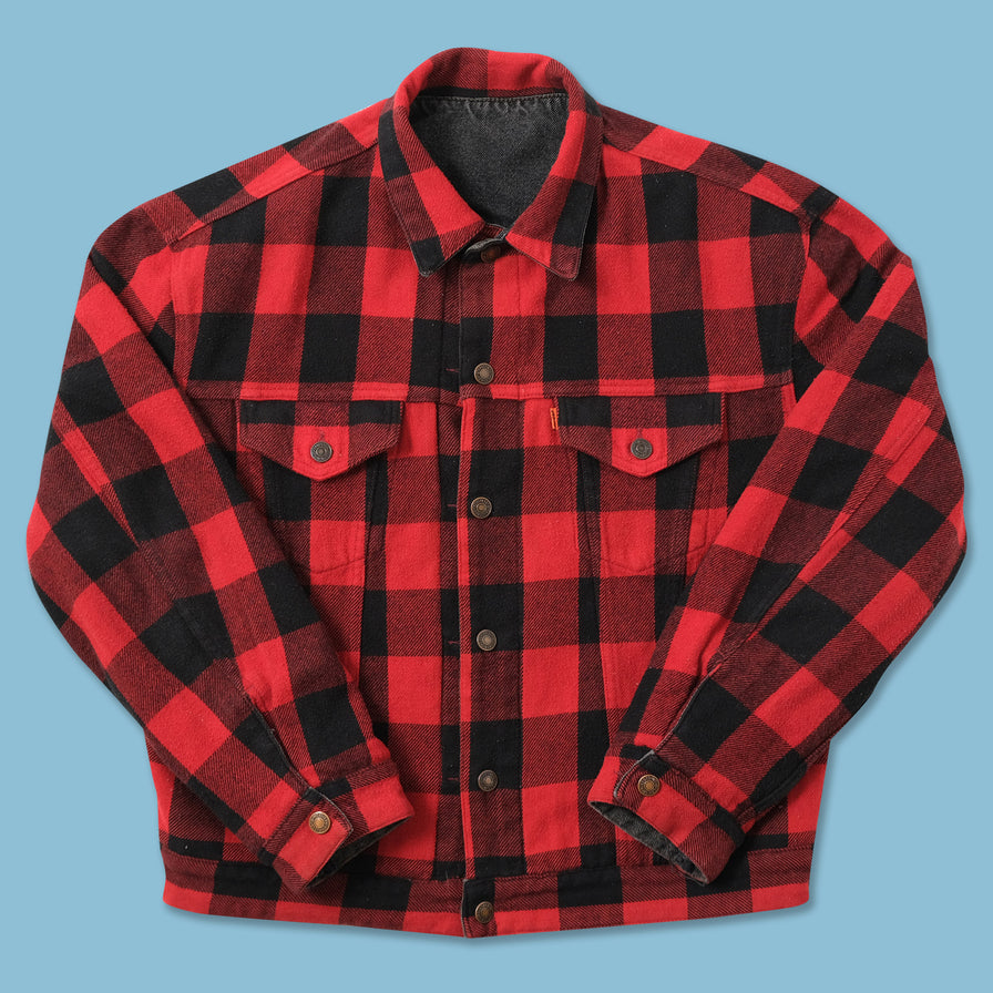 Vintage Levis Reversible Denim Jacket Large 