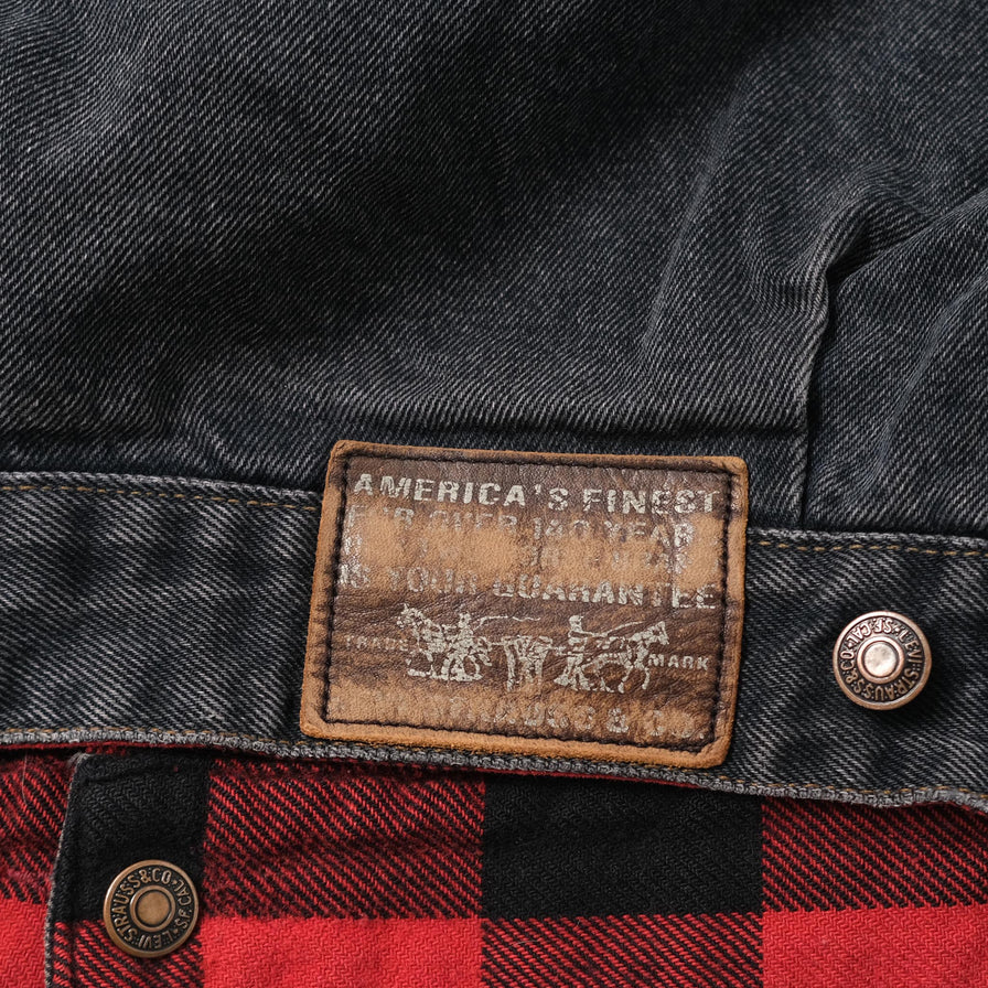 Vintage Levis Reversible Denim Jacket Large 