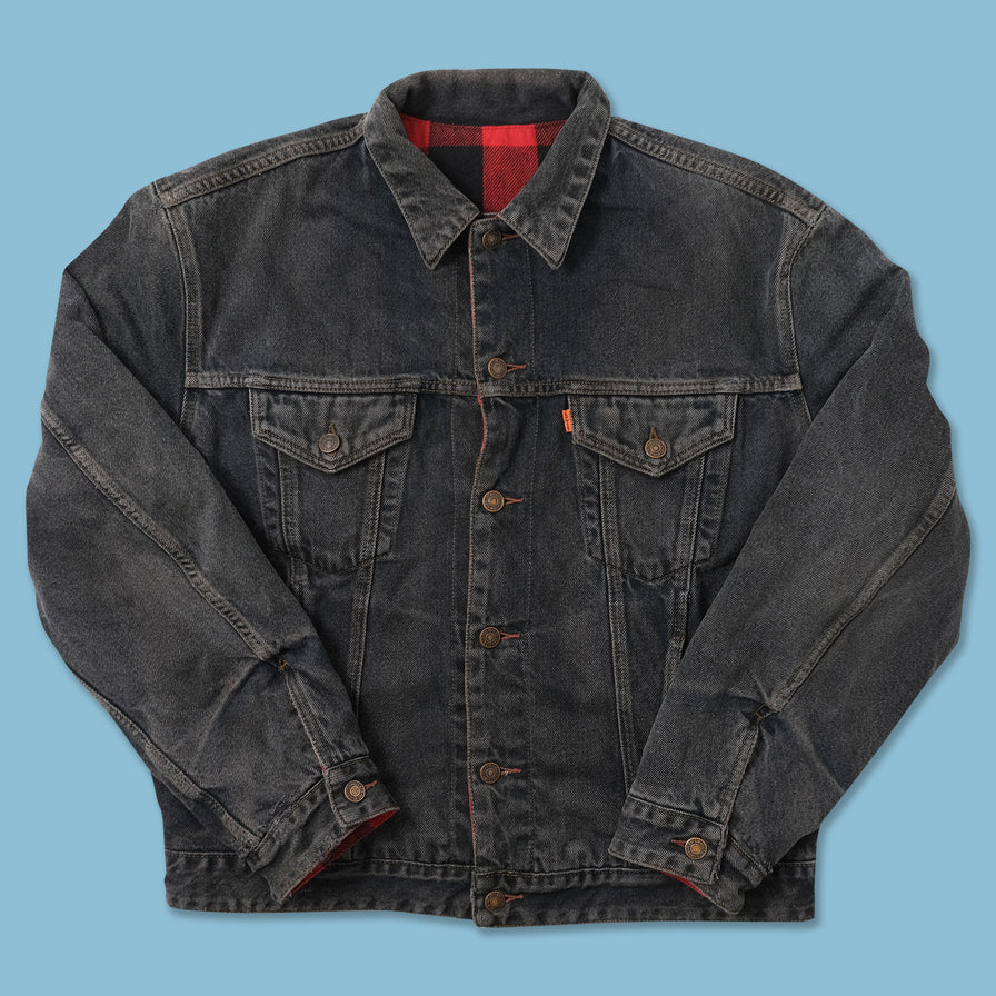 Vintage Levis Reversible Denim Jacket Large 