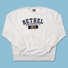 Vintage Bethel University Sweater XLarge 