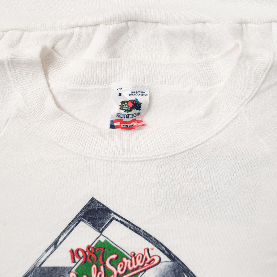 Vintage 1987 Minnesota Twins Women's Sweater Small 