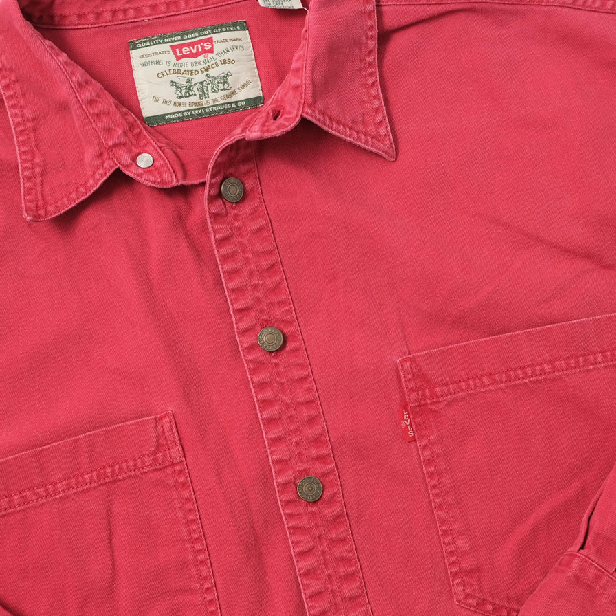 Vintage Levis Denim Shirt XLarge 