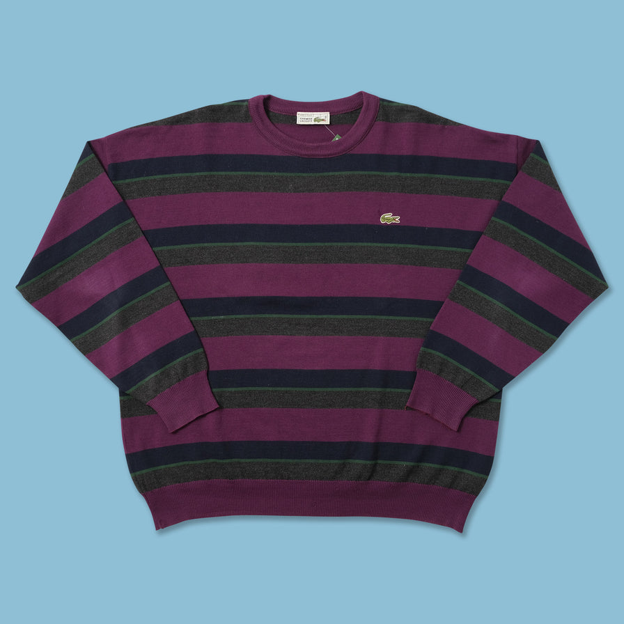 Vintage Lacoste Knit Sweater Large 
