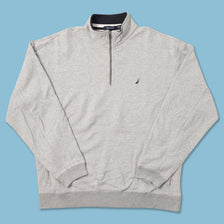 Vintage Nautica Half Zip Sweater XLarge 