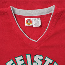 Vintage Feisty Women's V-Neck Fleece Large