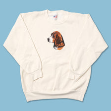 Vintage Dog Sweater Medium 
