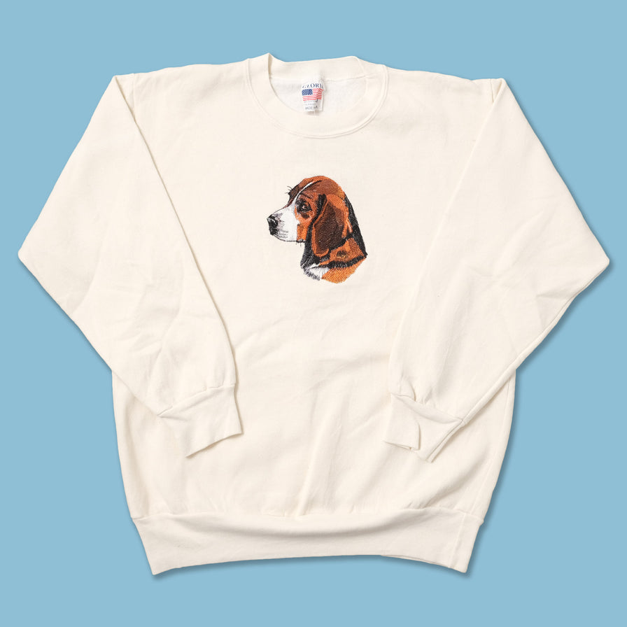 Vintage Dog Sweater Medium 