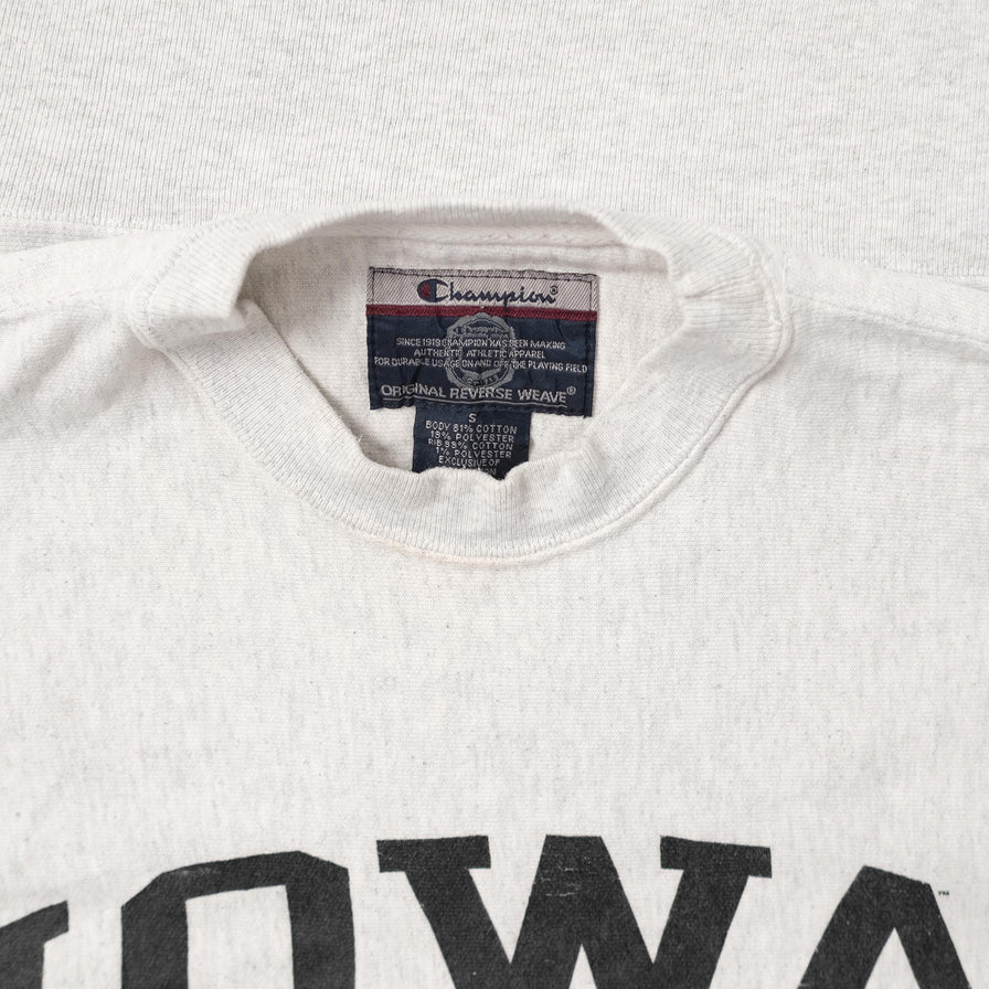 Vintage Champion Iowa Sweater Small 