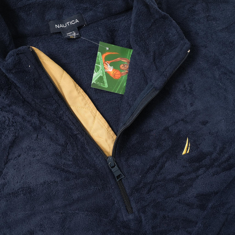 Vintage Nautica Half Zip Fleece XLarge 